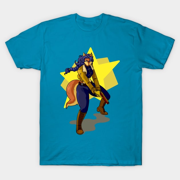 Inspector Fox T-Shirt by JaguarTrap7